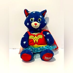 Build a bear Wonder Woman plush costume cape superhero.